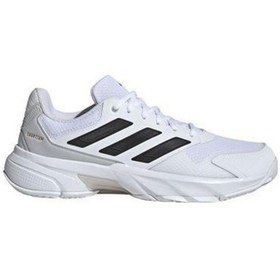 Resim Adidas Courtjam Control 3 M Erkek Tenis Ayakkabısı Beyaz If7888 Beyaz 