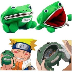 Resim Naruto Kurbağa Cüzdanı Yeşil 