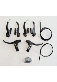 Resim Bisiklet Fren Takımı Komple 24-26 Jant Vbrake Model 