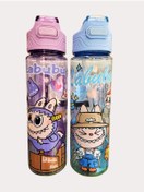 Resim ÖZ OFİS Labubu Kawai 550ml Kilitli Kapak Kırılmaz Tritan Matara 