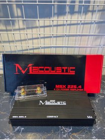 Resim MACOUSTİC MSX 225.4 4 KANAL KOMPAKT OTO AMFİ 