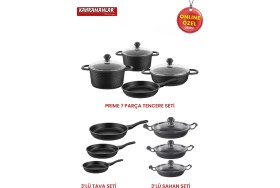 Resim Kahramanlar Motto 16 Parça Döküm Çeyiz Seti 