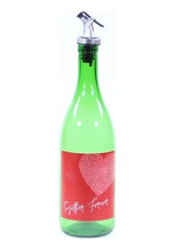 Resim Sevgililer Günü Konseptli Sosluk Yeşil 750 Ml Akıtıcılı Together Forever Yeşil 
