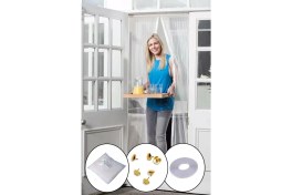 Resim Venüs Shopping Mıknatıslı Kapı Sinekliği Tül Perde 105 x 210 cm (4887) 