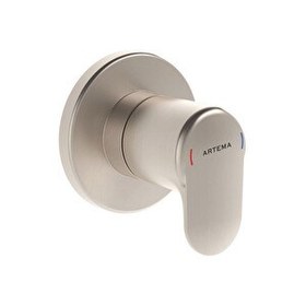 Resim Artema Root Round A4273034 Sıva Üstü Fırçalı Nikel Ankanstre Stop Valf 