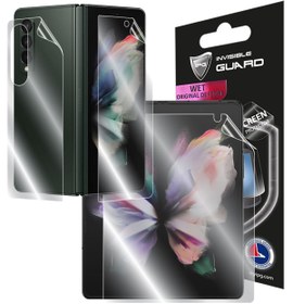 Resim Ipg Samsung Galaxy Z Fold3 Hydrogel Tam Kaplama (İÇ - DIŞ VE ARKA KORUMA) 