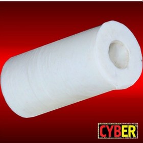 Resim 4 Mm Plastik Tel Tapası Uzun Tip-Beyaz 