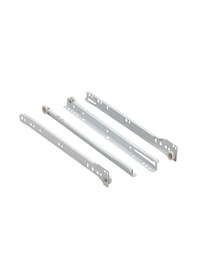 Resim Samet 400Mm Beyaz Bantlı Çekmece Rayı 1 Takım Beyaz 