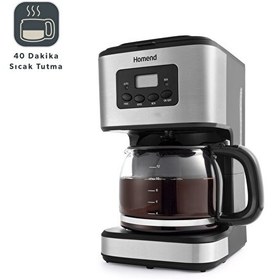 Resim Homend Coffeebreak 5006H Otomatik AyarlÄ± XL Cam Hazneli Filtre Kahve Makinesi 