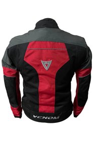Resim VENOM Dynamic Kadın Ceket Kırmızı Siyah 4 Mevsim Mont 