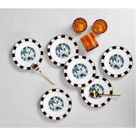 Resim Palms 17CM 6'lı Tatlı Tabak 