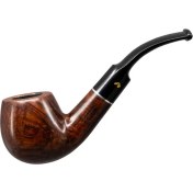 Resim Şahin Üç Yıldız 284 9mm. Filtreli Ebonit Saplı Pipo 