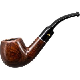 Resim Şahin Üç Yıldız 284 9mm. Filtreli Ebonit Saplı Pipo 