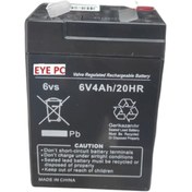 Resim EYEPC 6 Volt 4 Amper Akü Oyuncak Araba Tartı Alarm Terazi Için 