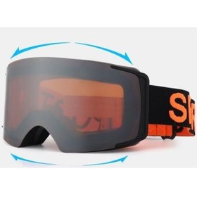 Resim Jokmae Lichen Kayak Gözlükleri, Manyetik, Çift Katmanlı Buğu Önleyici Kd 