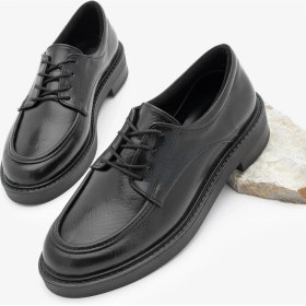 Resim Marjin Kadın Oxford Ayakkabı Bağcıklı Maskülen Günlük Ayakkabı Nesan 