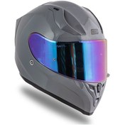 Resim Strada Nardo Gri Kask Güneş Vizörlü C5 Nardo Gri 