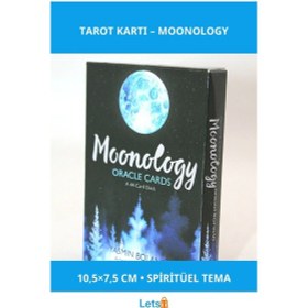 Resim Ay Döngüsü Rehberi Moonology Tarot Kartı 1 Adet 