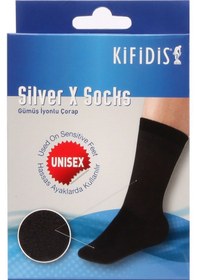 Resim Kifidis Silver-x Socks Gümüş İyonlu Çorap Mavi 