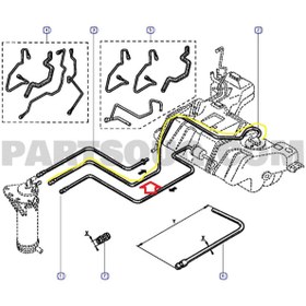 Resim Genel Markalar 7700426512 RENAULT BENZIN DONUS BORUSU LAGUNA F5R 