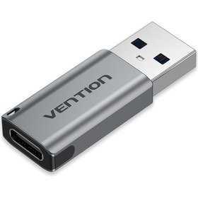 Resim Vention Usb 3.0 to Type C Çevirici Dönüştürücü Otg Adaptör Gri 