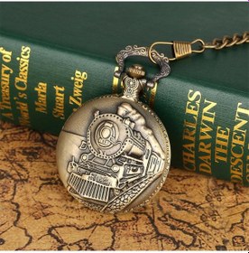 Resim Tren Temalı Köstekli Saat Alk2604 