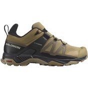Resim Salomon X Ultra 4 Erkek Outdoor Ayakkabı L47452300 Gri - Lacivert - Sarı 