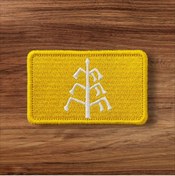 Resim Ex Patch Karahanlılar Peçi Arması 8 X 5 Cm 