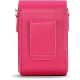 Resim MegaGear Canon Powershot Sx730 Hs Sx740 Suni Deri Fotoğraf Makinesi Kılıfı 