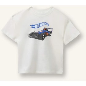 Resim DeFacto Hot Wheels Regular Fit Kısa Kollu Tişört Erkek Bebek H4766A526SM 