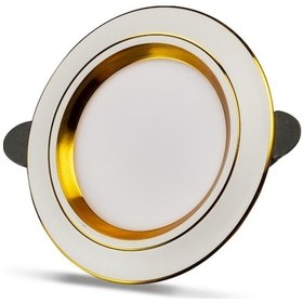 Resim Ycl Yc-710b 5w Smd Altın Kasa Led Spot Arm. Beyaz 