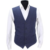 Resim Mentor Regalo Erkek Yelek V Yaka Lacivert Desenli 50498 