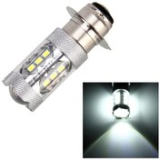 Resim Sones Motosiklet Farları 250lm 6000k Beyaz H6m/px15d 5w 16led Smd-2835 Lambalar, Dc 12v 