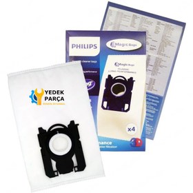 Resim Electrolux Uyumlu EUS8ANIMAT Ultra Silencer Süpürge Toz Torbası 4 Adet 