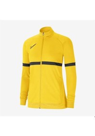 Resim Nike W Academy 21 Knit Track Cv2677-719 Sarı Jacket Kadın Antrenman Eşofman Üstü 001 