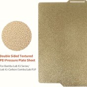 Resim Begrint P1 Dokulu PEI Yapı Tabakası - 257X257Mm Bambu Lab X1 P1P A1 için Tasarlanmış, 3D Baskı İçin Dokulu PEI Yüzeyi ile. 