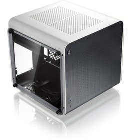 Resim Genel Markalar Metis Evo White Tempered Glass Mini Itx Performans Kasası Boş Bilgisayar Kasası 