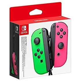 Resim Nintendo Switch JoyCon Oyun Kolu 2li Neon Green Pink Yeşil Pembe Distribütör Garantili 
