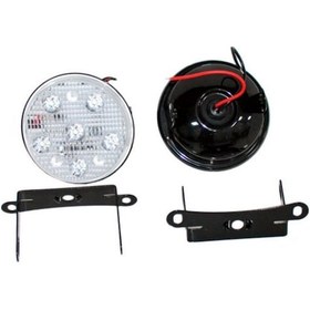 Resim Carub 12v 24v Uyumlu Kar Ve Sis Etkili Led Aydınlatma Seti 18w Beyaz Projektör 
