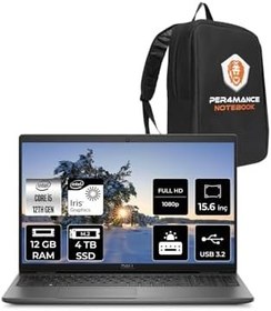 Resim Dell Latitude 3540 Intel Core i5 1235U 12GB 4TB SSD 15.6" FHD FDOS & PER4 Çanta 