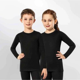 Resim Abarta Çocuk Termal Içlik Body Üst-11-12 Yaş Siyah 1 ADET 