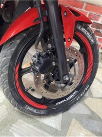 Resim Motosiklet Jant Şeridi Honda Cbr 250r Sağ-sol/ön-arka-28 