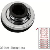 Resim Dream011 28mm Siyah 2 Zamanlı Motor Sponge Hava Filtresi Temizleyici 