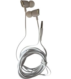 Resim SWORD SLC01 Mikrofonlu Kablolu Kulak İçi Kulaklık 3.5mm Jack Girişli Beyaz 