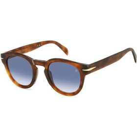 Resim David Beckham Db 7041/s Flat Wr908 49 Erkek Güneş Gözlüğü Siyah 