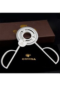 Resim Cohiba Gümüş 3 Bıçak Puro Makası - Tr926 