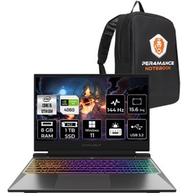 Resim Casper Excalibur G870 i5 12450H 8GB 1TB SSD RTX4060\u002F6GB 15.6\ FHD 144HZ W11P & PER4 ÇANTA 