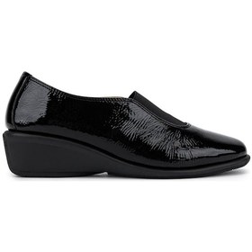 Resim Relax Anatomic Kadın Hakiki Deri Siyah Comfort Ayakkabı 611 E4261-03 Bn Ayk Sk25-26 Dk Black Siyah 