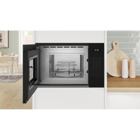 Resim Bosch Serie 6 BEL524MB2 20 lt Siyah Ankastre Mikrodalga Fırın 