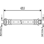 Resim BOSCH 1987481610 Fren Hortumu On (WH279514) 